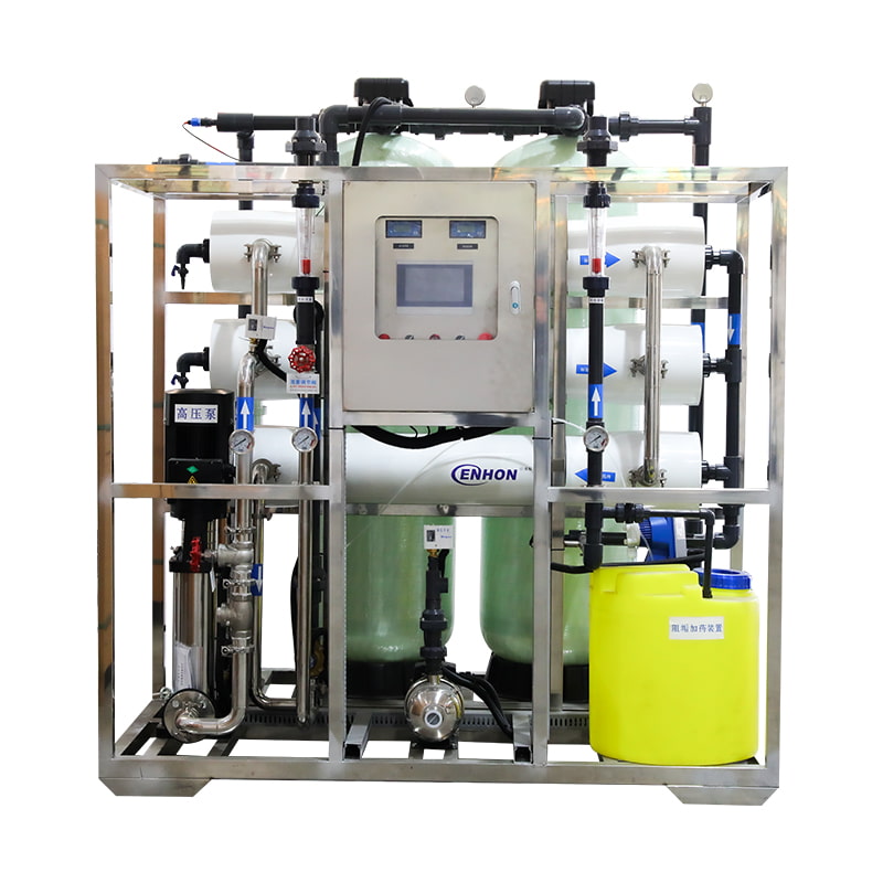 Sistema di trattamento delle acque industriali per acqua pura